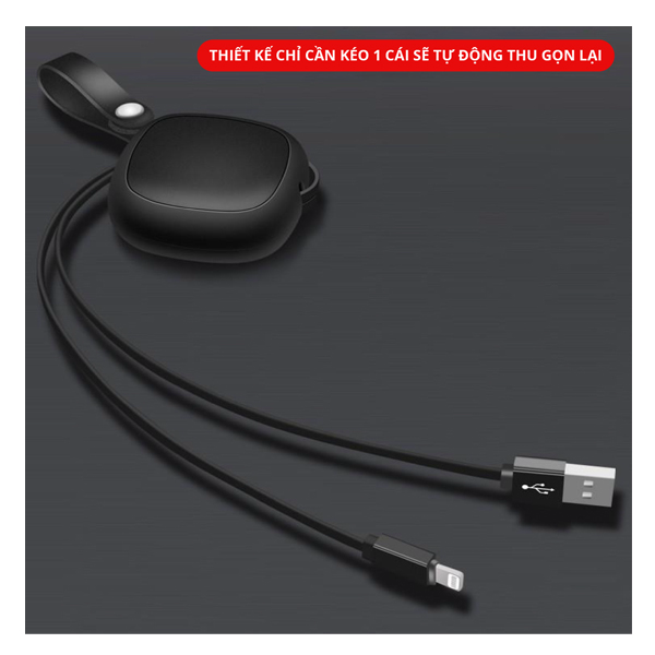 Cáp sạc iPhone chính hãng Collen | Cáp sạc dạng dây rút | Cáp sạc cáp lightning | Cáp sạc nhanh | Cáp sạc iphone | Cáp sạc nhanh iphone | Cáp sạc chính hãng | Cap sac iphone