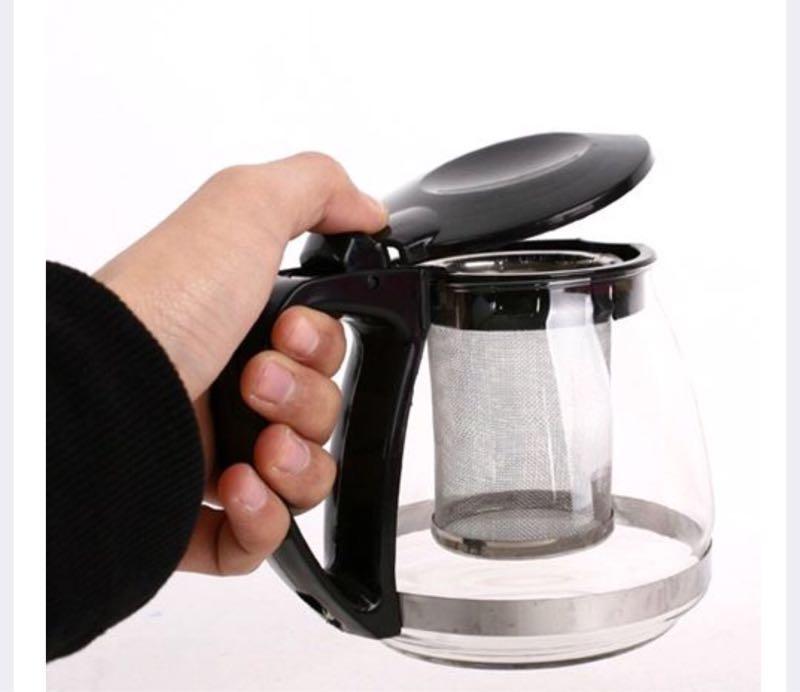 Bình pha trà có lõi lọc cao cấp Home Wares No8170 (Đen)