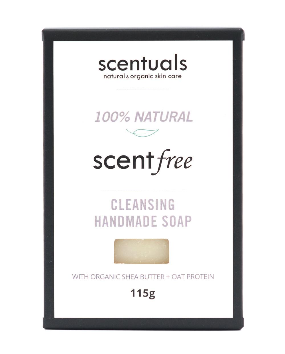 Sáp tắm không mùi Scentuals Scentfree Cleansing Bar 115g