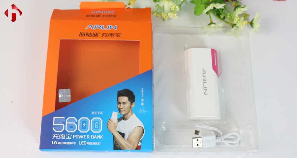 Sạc dự phòng arun 5.600mah