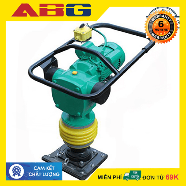 Máy Đầm Cóc Chạy Điện ABG HCD100 380V - Hiệu Suất Làm Việc Cao