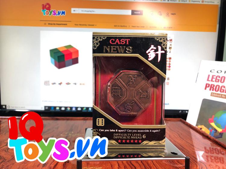Cast puzzle news - level 6: kim chỉ hướng