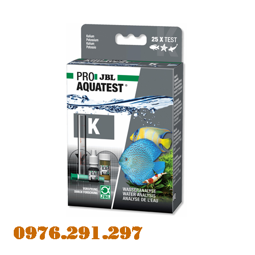 Hộp test Kali - Test kit kiểm tra hàm lượng Kali trong nước JBL - Đức