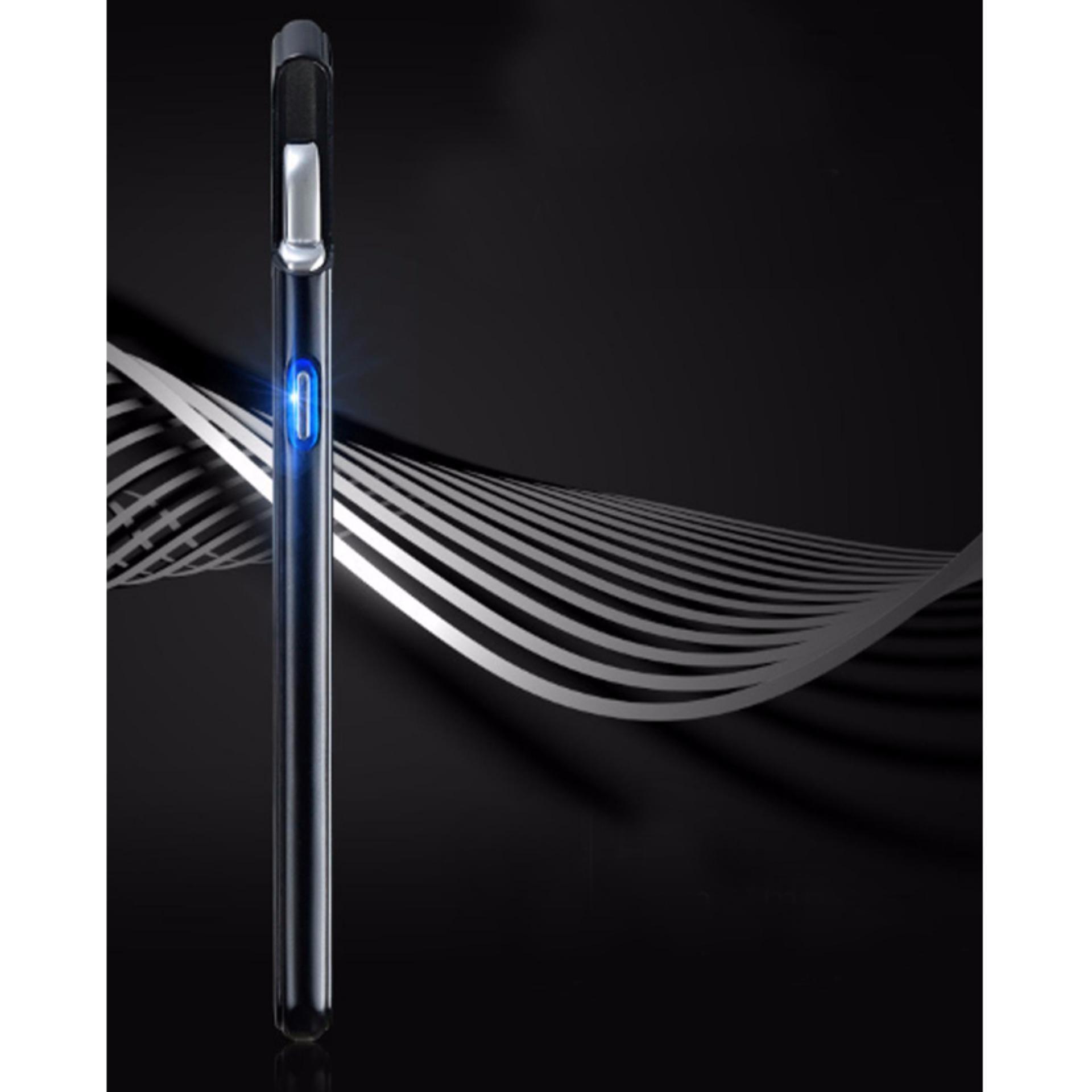 Bật Lửa Cảm Ứng 520 - Bật Lửa Điện Tử Giá Rẻ, Hộp Quẹt Điện - Kiểu Dáng Độc Lạ, Chất Liệu Hợp Kim Sang Trọng, Sử Dụng Lâu Dài, Không Tạo Khói, Không Tạo Lửa An Toàn