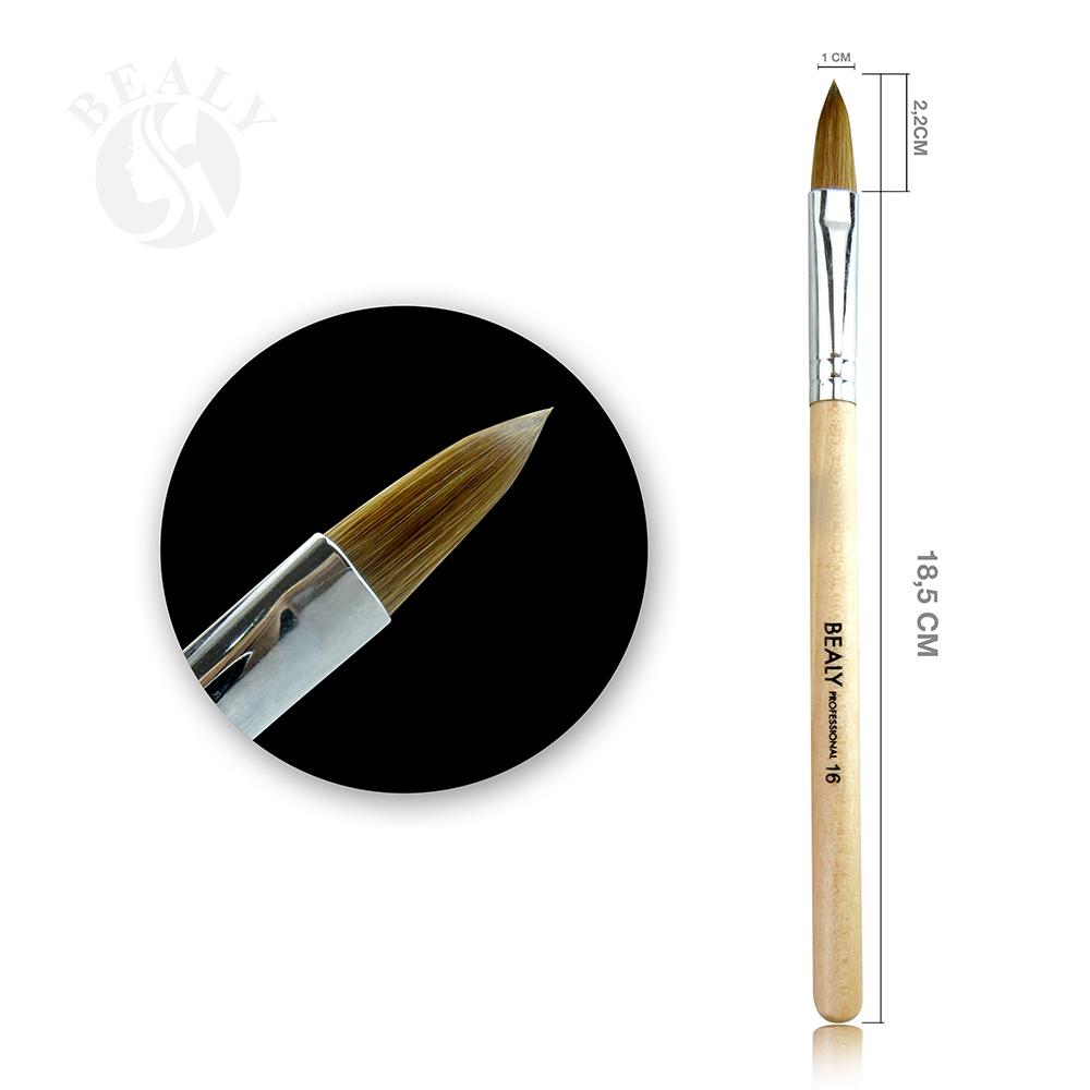 CỌ ĐẮP BỘT LÔNG CHỒN CÁN GỖ BEALY SỐ  16