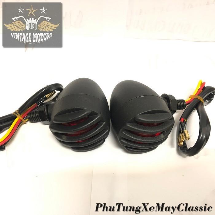 ĐÈN XI NHAN CLASSIC - Đèn Xi nhan độ classic dạng Hột Vịt lưới (Giá đã bao gồm 1 cặp)