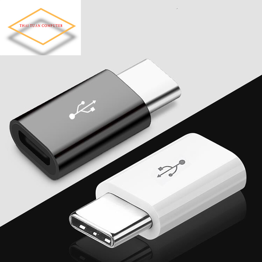 Đầu chuyển từ cổng micro usb 2.0 sang usb 3.1 type c