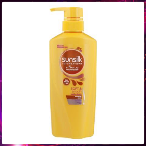 Dầu gội đầu, dầu xả Thái Lan Sunsilk Mềm Mượt (vàng) - 450ml