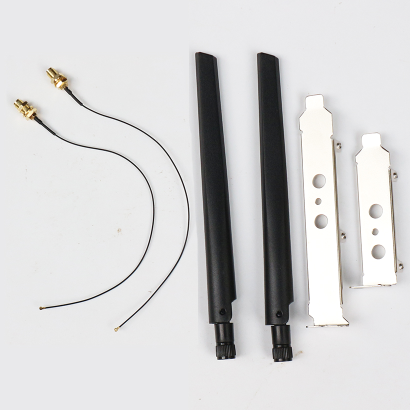 [HCM]Anten cho card WIFI M2 NGFF trọn bộ cho máy bàn 6dpi SMA