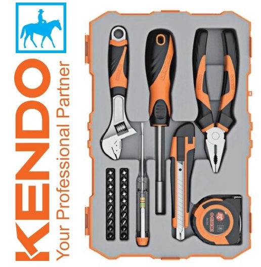 Bộ 26 dụng cụ sữa chữa gia đình đa năng household hand tools kendo 86128