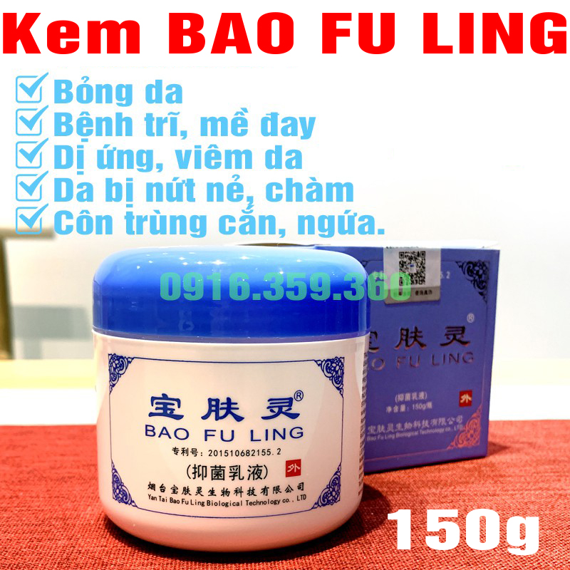 Kem bỏng bao fu ling 150g