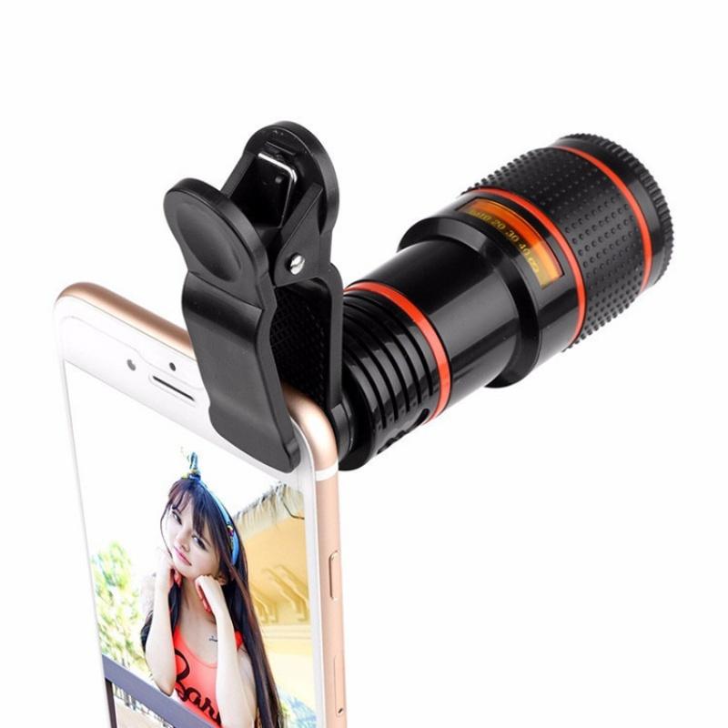 Ảnh chụp bằng lens điện thoại, Ống kính camera cho điện thoại - Ống Nhòm Lens Mobile Phone Tầm Nhìn Từ 100 - 800M
