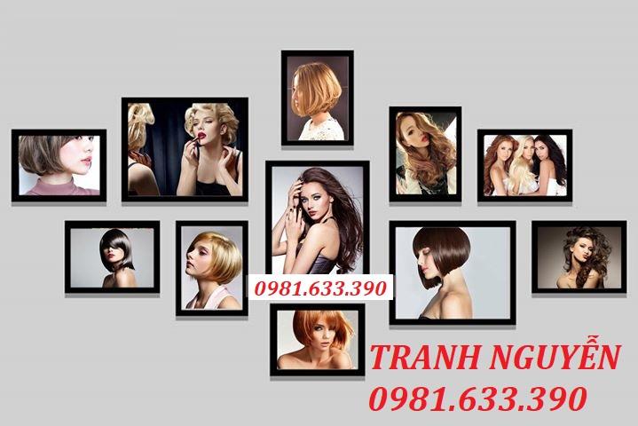 BỘ 11 TRANH FOMEX: TRANH SALON TÓC NỮ