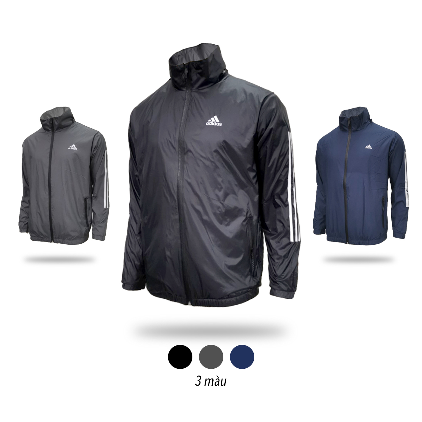 Áo khoác gió lót lưới ngăn gió/ giữ ấm/ kháng mưa