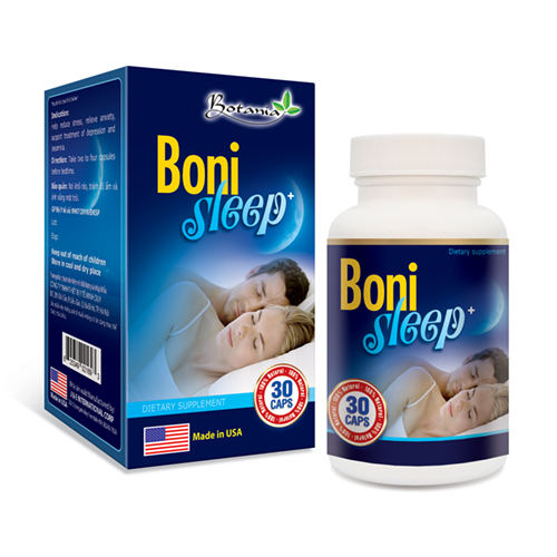 BoniSleep+ - Giúp ngủ ngon do Stress - 30 viên