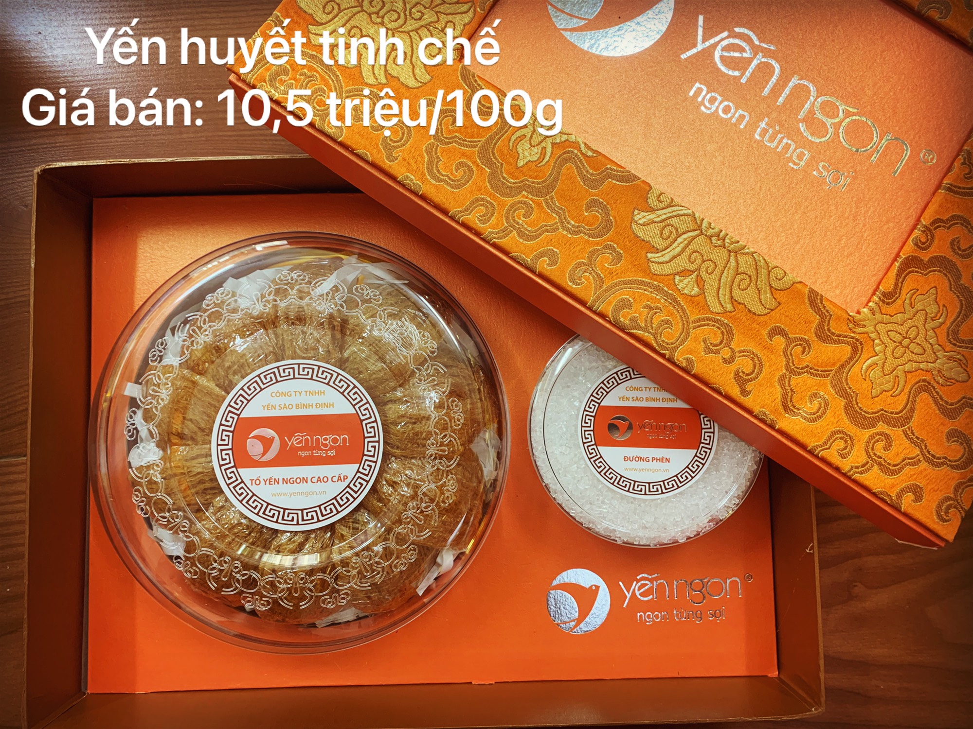 Yến huyết tinh chế