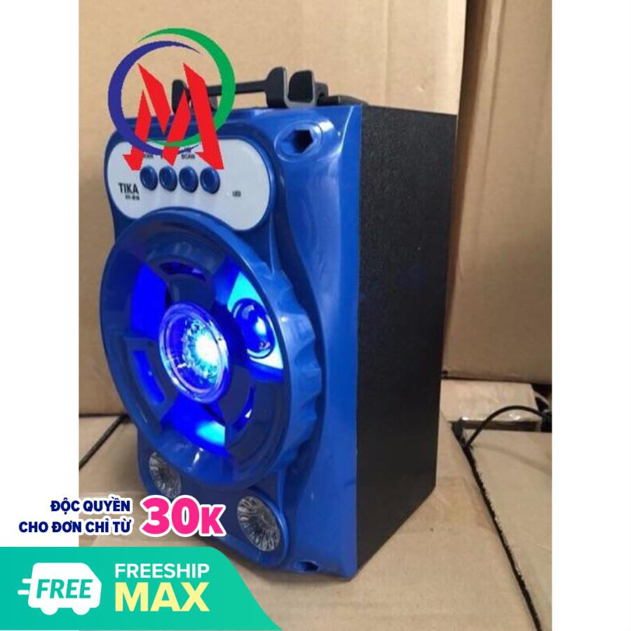 [HCM][LOA VỎ GỖ CHỈ 79K] Loa bluetooth Tika B16/B408
