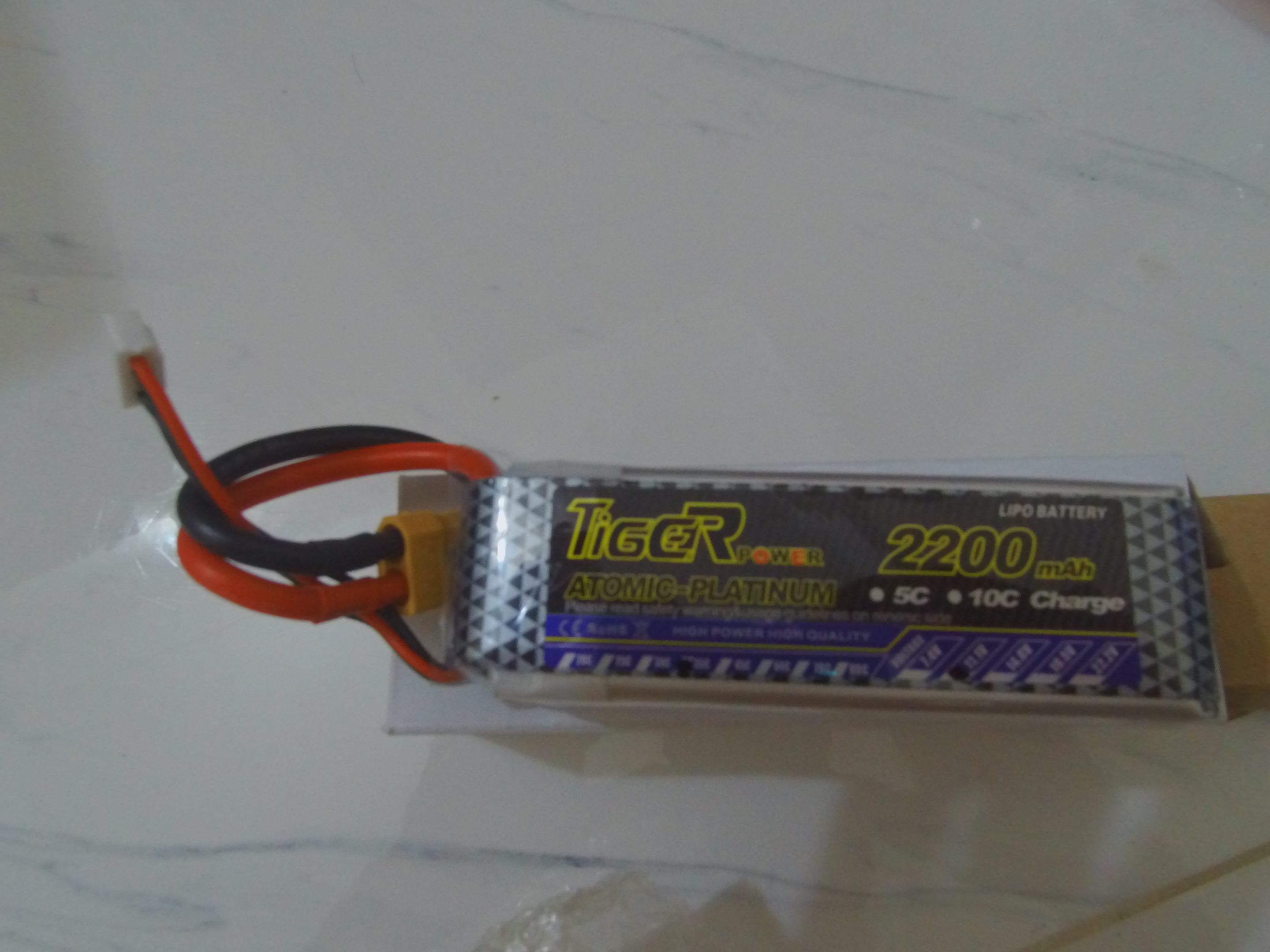 Pin Tiger LiPo 3S (11.1v) 2200mah 35C