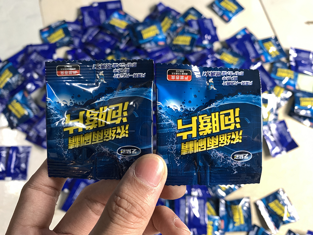 Combo 5 viên sủi rửa kính xe ô tô - 1 viên pha 4 lít nước