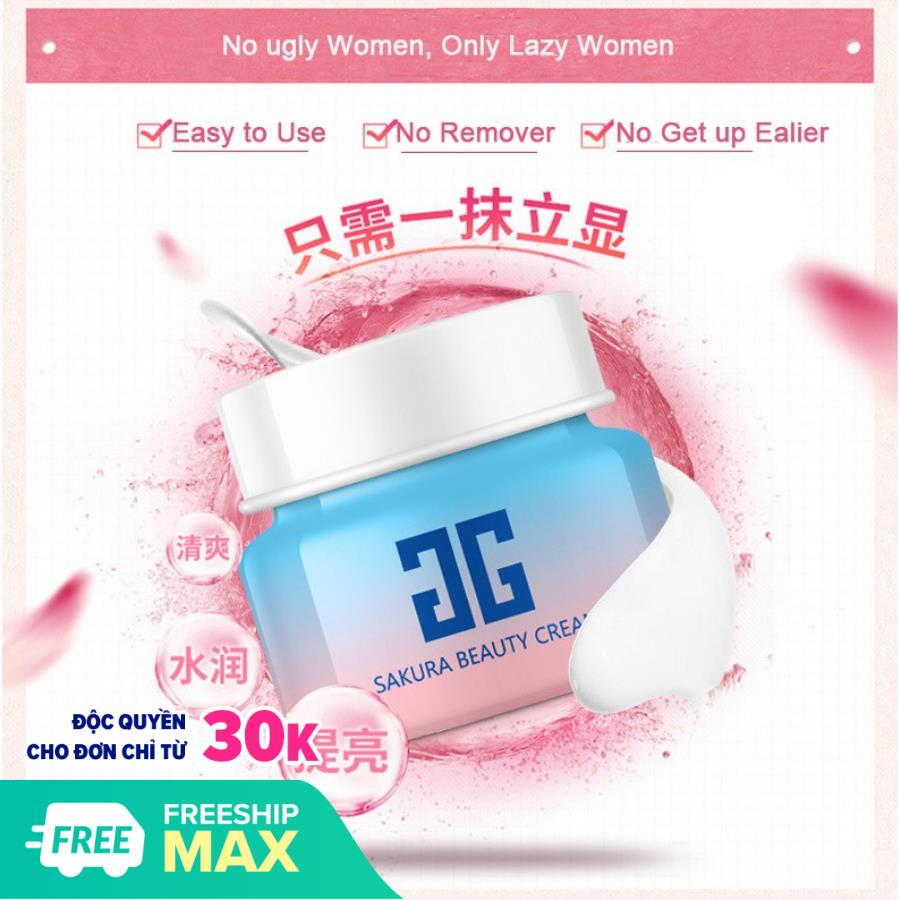 HỘP KEM HOA ANH ĐÀO DƯỠNG DA MẶT SAKURA BEAUTY CREAM