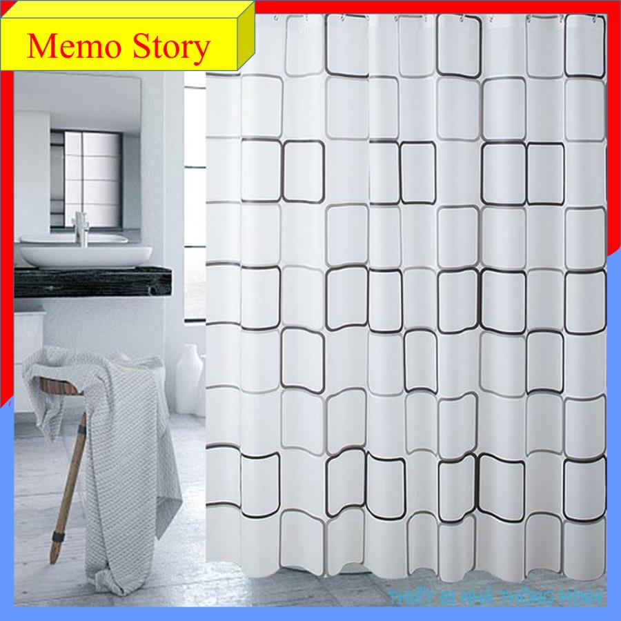 Rèm cửa nhà tắm không thấm nước| Rèm cửa nhà tắm chống nước | Màn treo nhà tắm vải chống thấm