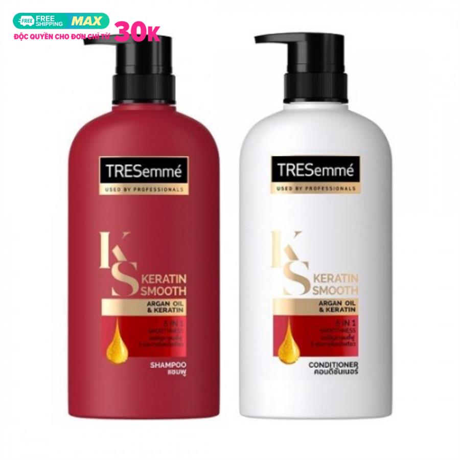 Dầu gội , xả Tresemme Keratin Smooth 380ml chính hãng Thái Lan