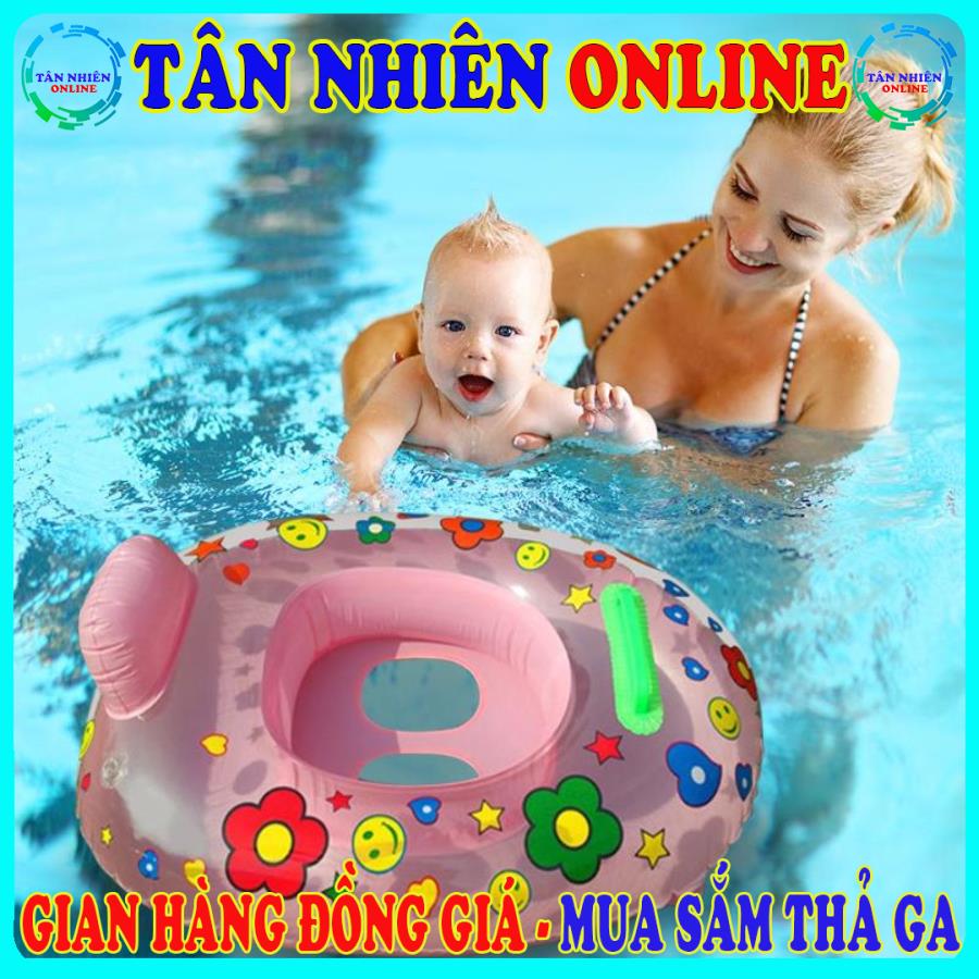 Phao bơi cho bé đủ màu xinh xắn cho bé từ 6 tháng đến 5 tuổi, thích hợp cho bé tập ngồi, xỏ chân tiện lợi, đồng giá 69k, Tân Nhiên Online