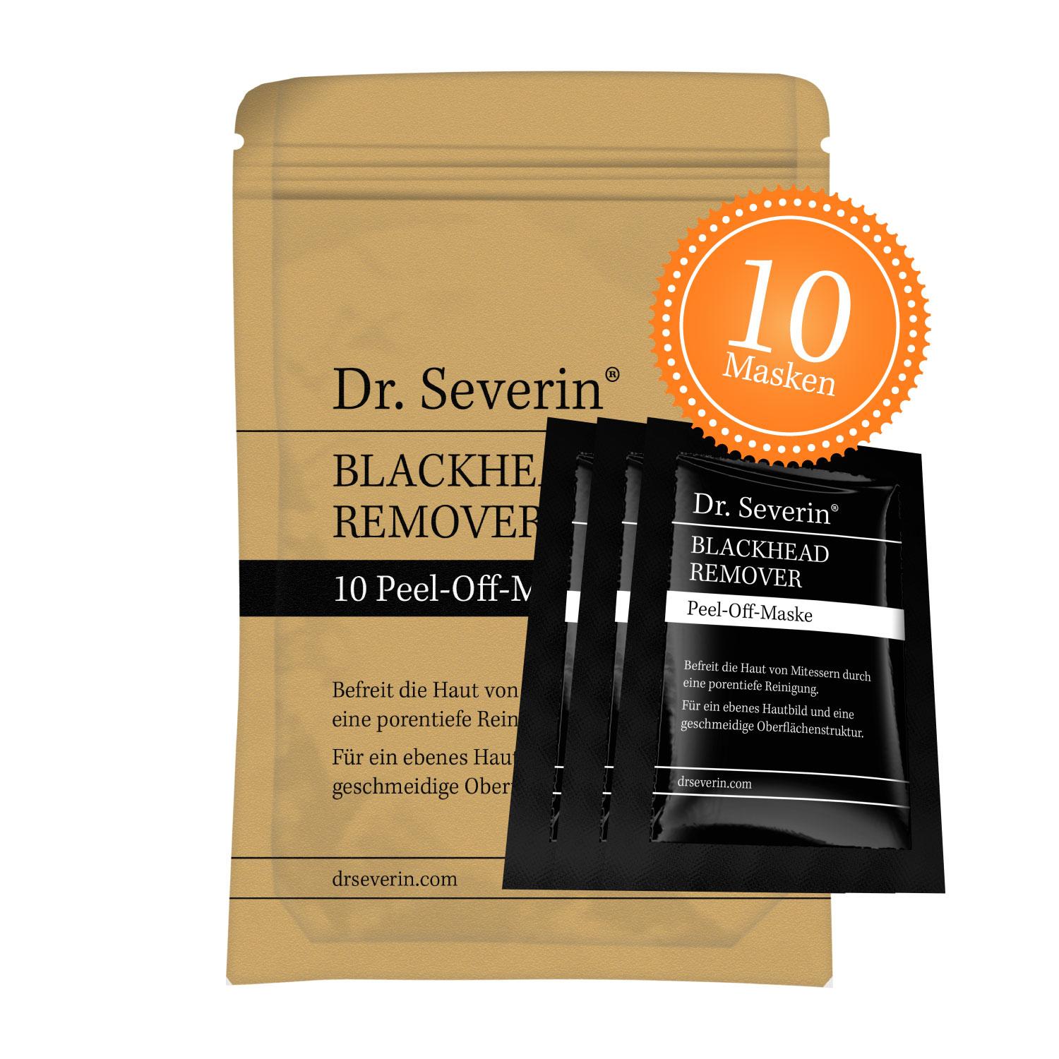 Mặt nạ loại bỏ mụn đầu đen dạng lột Dr. Severin Blackhead Remover Peel-Off Maske 10 miếng