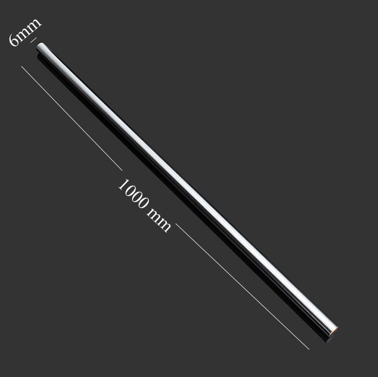 Thanh trục thép Inox tròn đặc đường kính phi 5.8 mm dài 1000mm ứng dụng trong trượt CNC, chuyển động thẳng hướng…