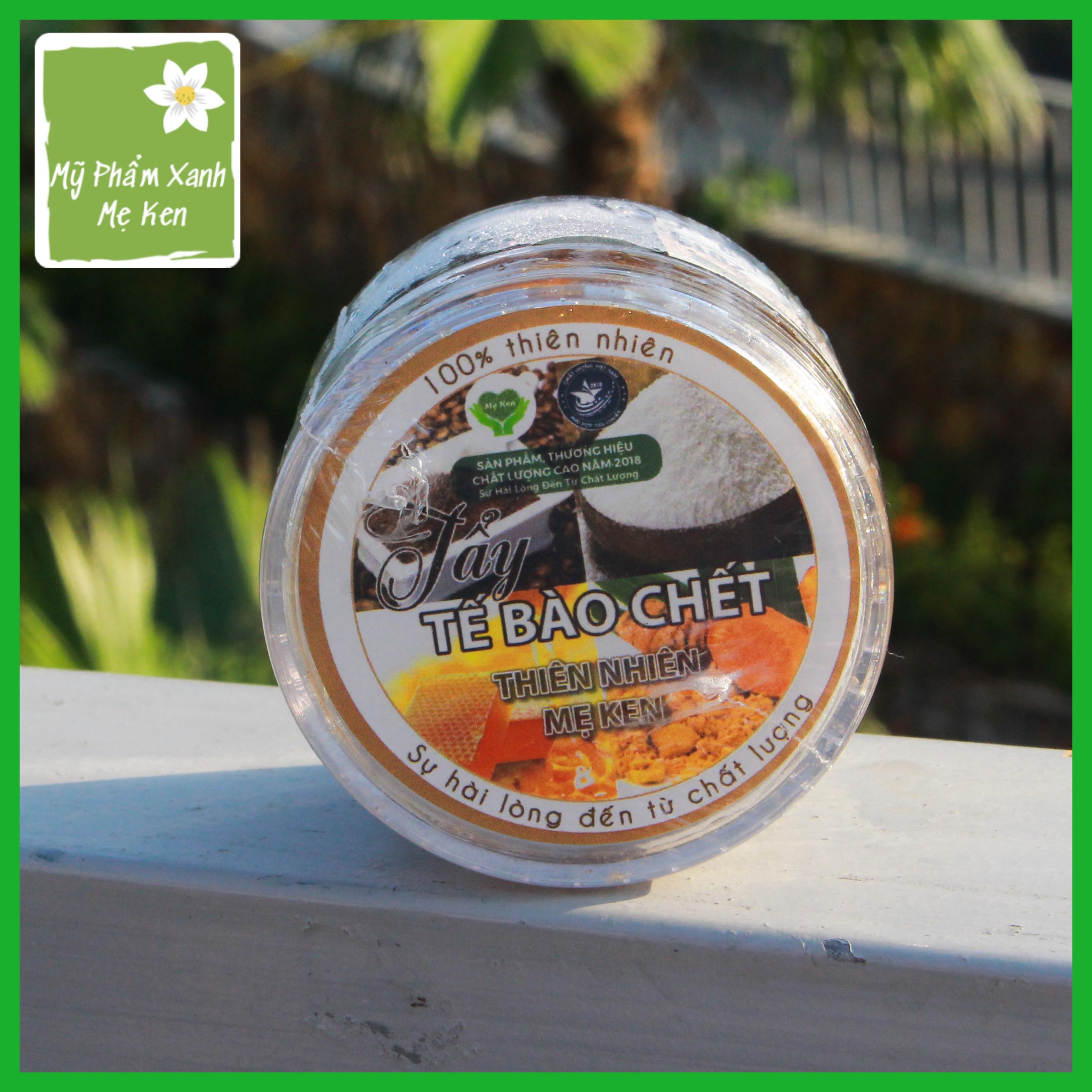 Tẩy tế bào chết Mẹ ken Làm sạch sâu da, giảm sần, giảm mụn cám và mụn đầu đen, kích thích tái tạo da, giúp da mịn màng tươi sáng - Hũ 50ml