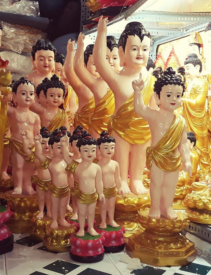 Tượng Phật đản sanh 60cm