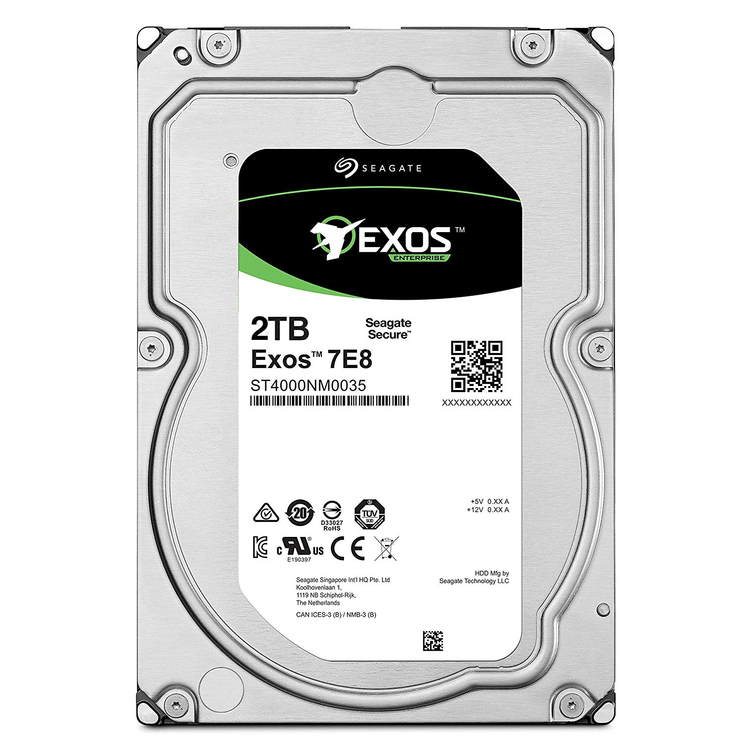 Ổ cứng HDD Seagate Exos 7E8 2TB 512n SATA (ST2000NM0055)