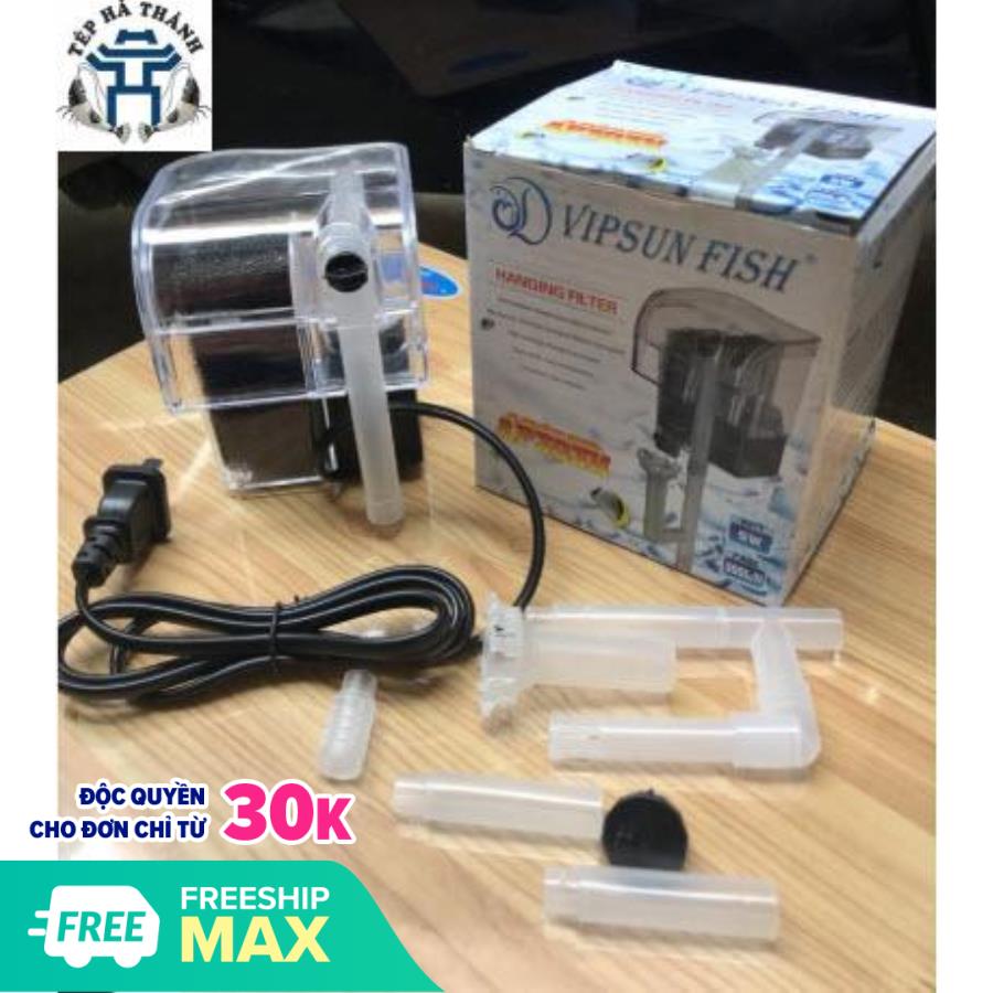 [Hoàn Tiền 10%] Lọc Thác Bể Cá VIPSUN AP-303(bao gồm cả lọc váng)