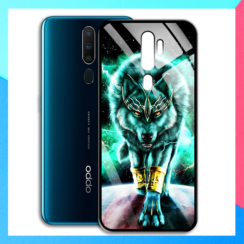 Ốp Lưng điện thoại Oppo A9 2020 - mặt Kính Cường Lực - 03083 8225 SOI10