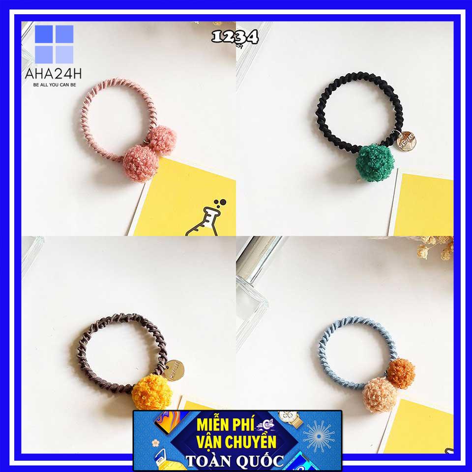 Dây cột tóc tròn đơn giản ah1234