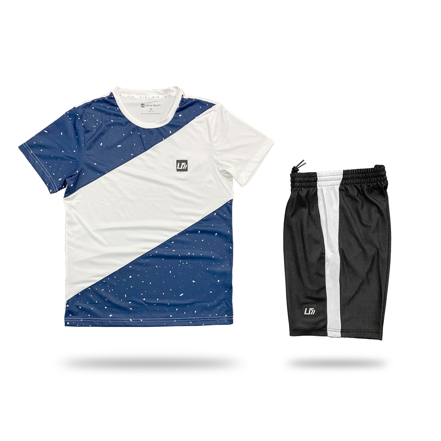 Bộ thể thao nam Ultra Sport thoáng mát, siêu nhẹ, quần có túi khoá