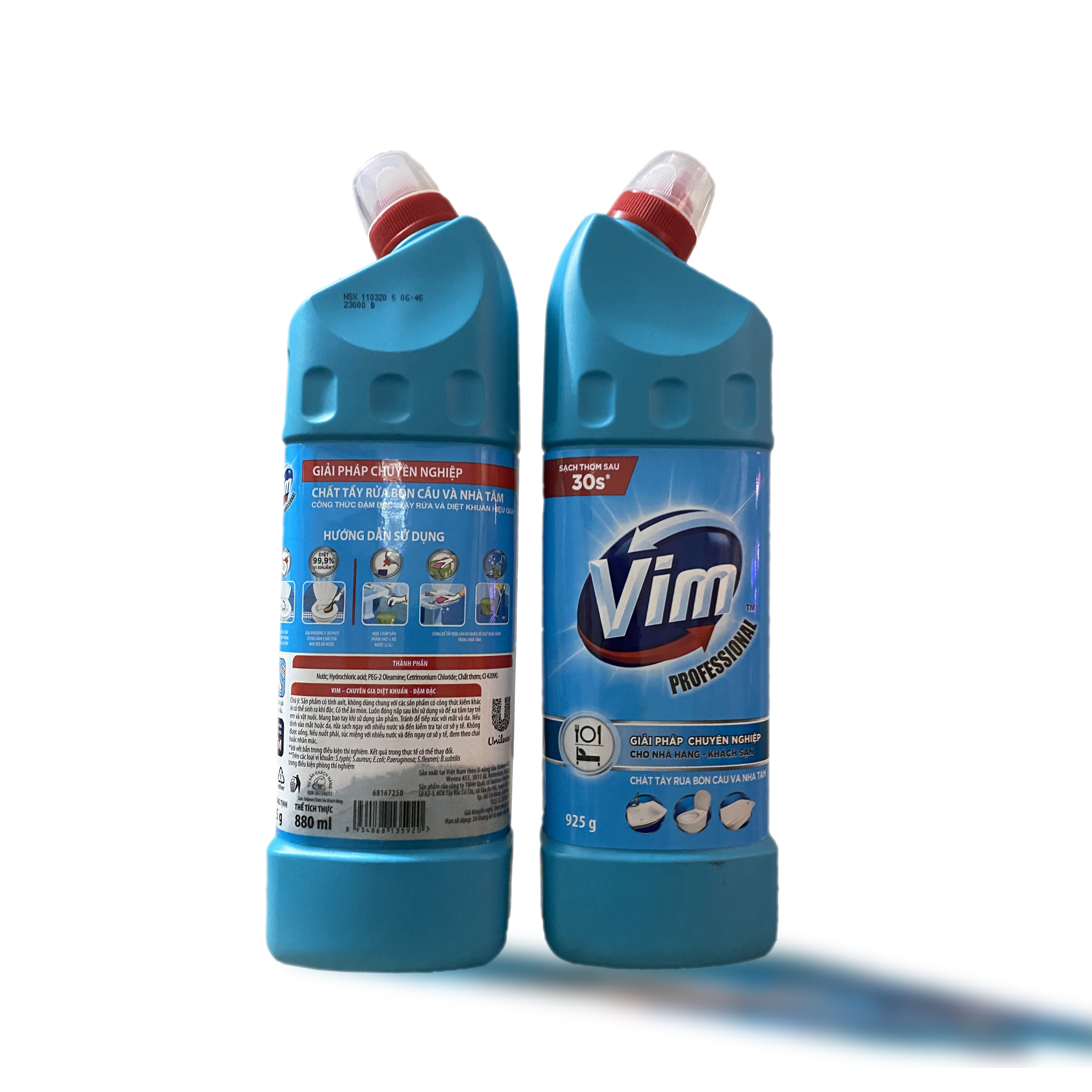 [HCM]Nước tẩy rửa nhà tắm và bồn cầu Vim đậm đặc diệt khuẩn hiệu quả - chai nhựa 880ml - xanh ngọc bích - sản xuất theo công nghệ hiện đại an toàn cho người sử dụng - 68167243