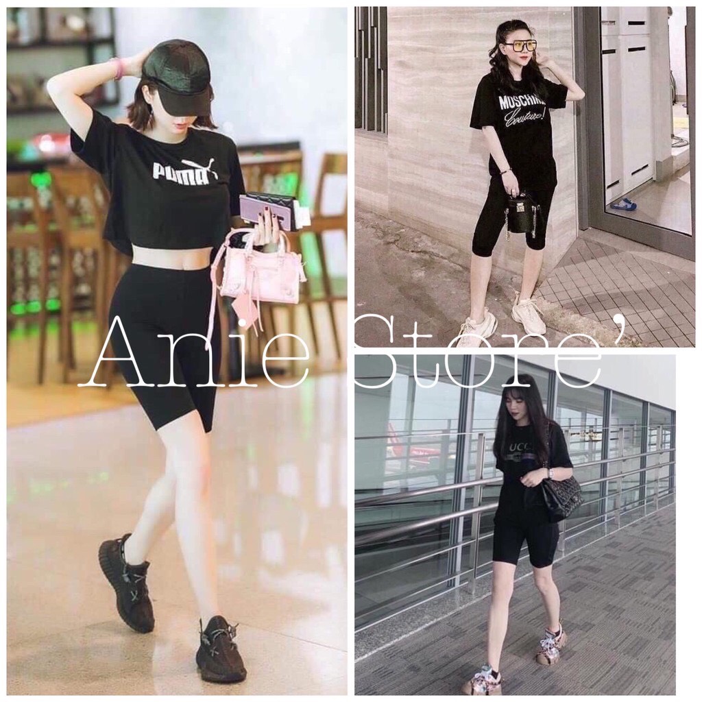 Quần Legging Lửng Nữ 🦋 Quần Tập Gym Lửng So Hot 🦋
