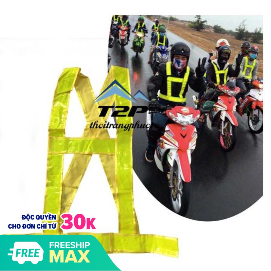 [HCM]Dây áo phản quang đi phượt dây phản quang áo phản quang đồ phượt giá rẻ