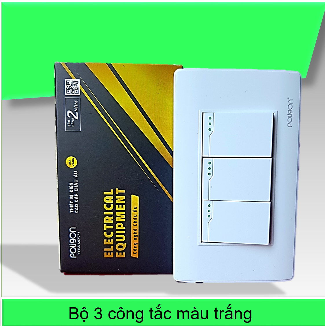 Bộ 3 công tắc điện chính hãng