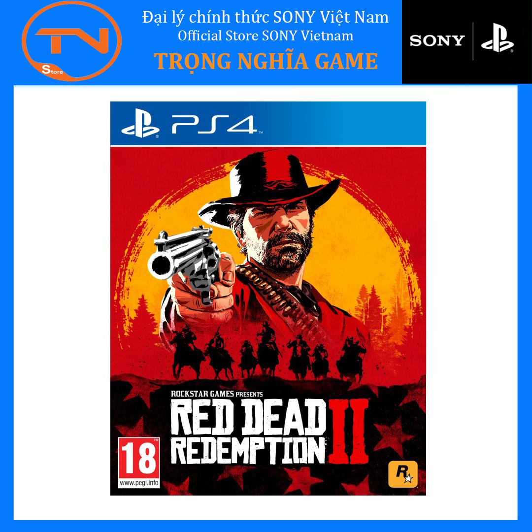 Đĩa Game PS4 - Red Dead Redemption 2