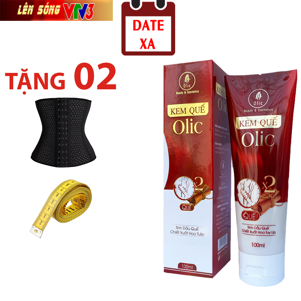 [MẪU MỚI] Kem tan mỡ quế olic, Gel săn chắc giảm eo cấp tốc olic an toàn từ thiên nhiên