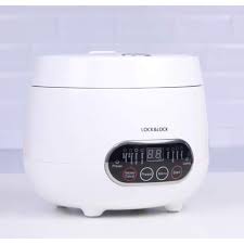 Nồi Cơm Điện Mini Dung Tích 0,8 Lít Lock&Lock EJR326WHT