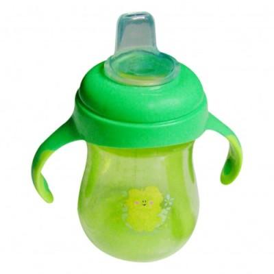 Cốc tập uống chuyển 2 giai đoạn 2 loại núm silicone 250ml am55406 - ami