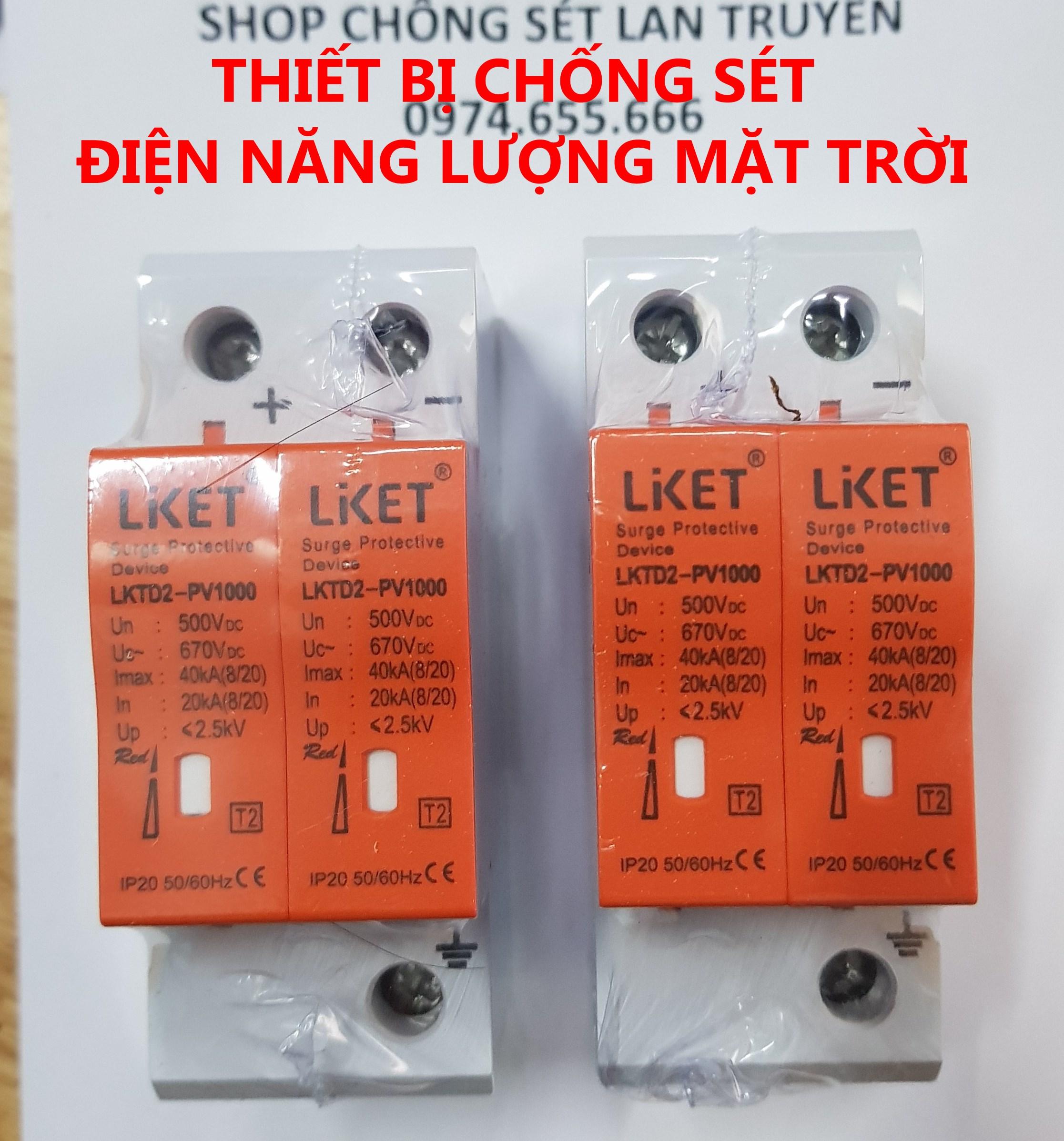 Chống sét điện năng lượng mặt trời 40KA - thiết bị chống sét