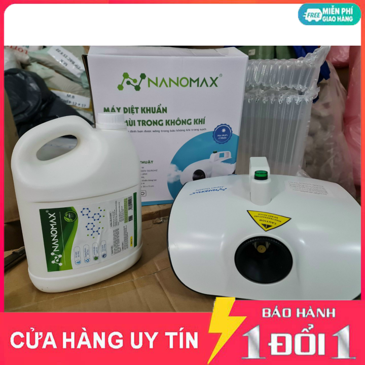 Dung dịch nano bạc khử khuẩn, Dung dịch sát khuẩn nano cho máy khử khuẩn - Dùng diệt khuẩn phòng, ô tô