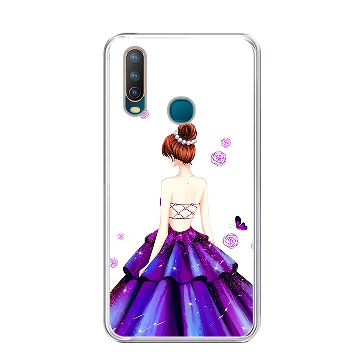 [HCM]Ốp lưng Vivo U10 - 01258 0100 GIRL06 - Silicon Dẻo