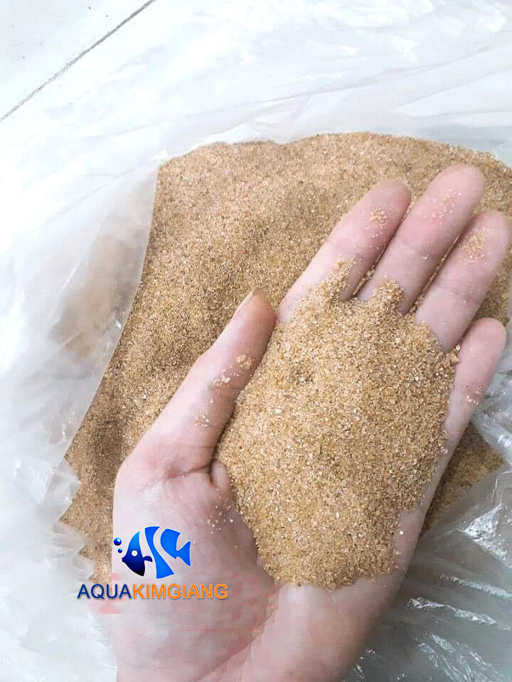Cát nắng vàng trang trí bể cá - 1KG