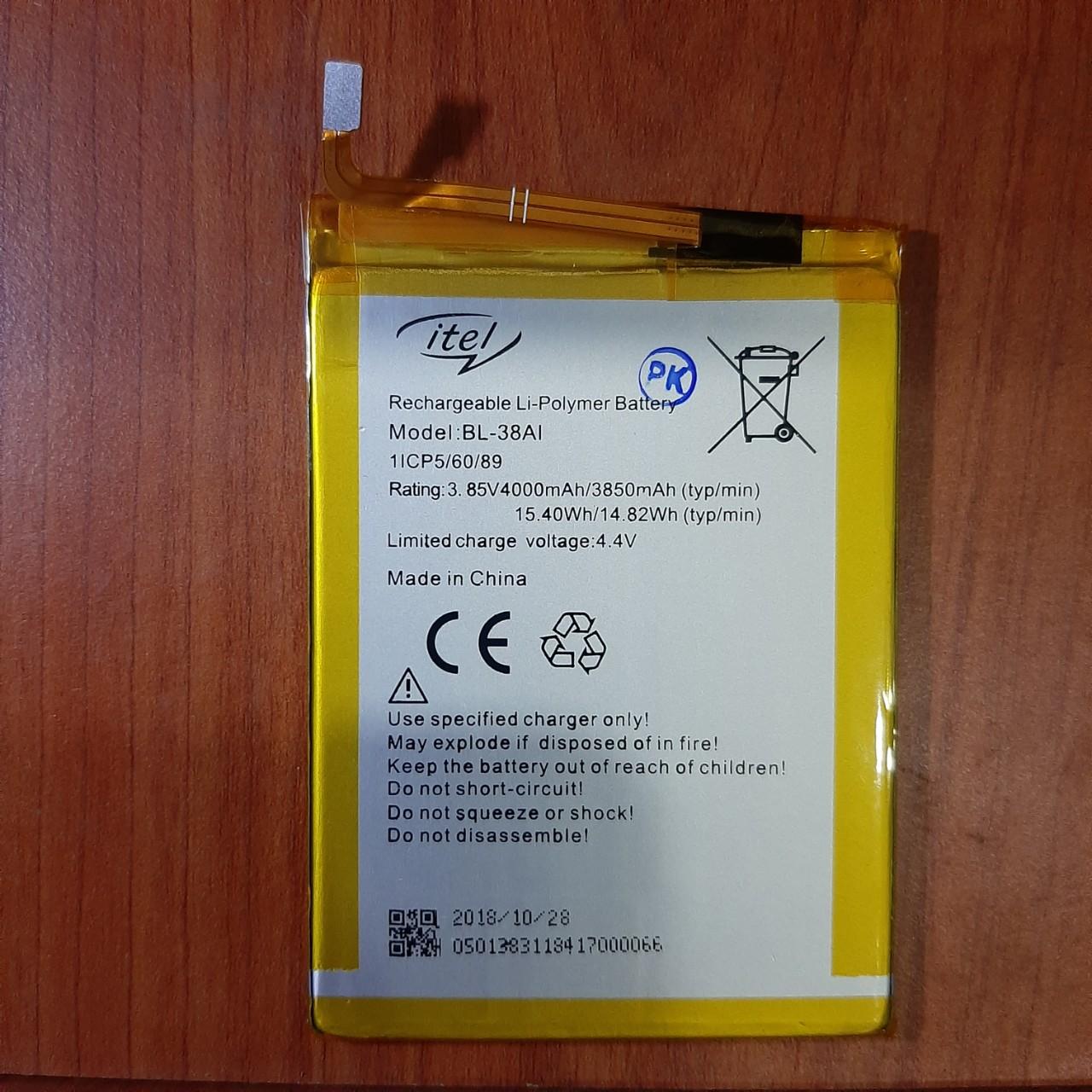 Pin điện thoại Itel P33 Zin