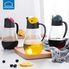 Bình đựng dầu ăn nắp mở tự động locknlock 550ml cko201